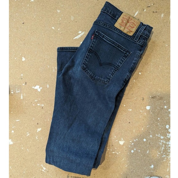 510 Skinny Fit Levi's Flex Men's Jeans, Dark Wash Size W32 L34 - Picture 6 of 8